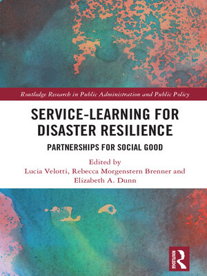 cover image of Service-Learning for Disaster Resilience